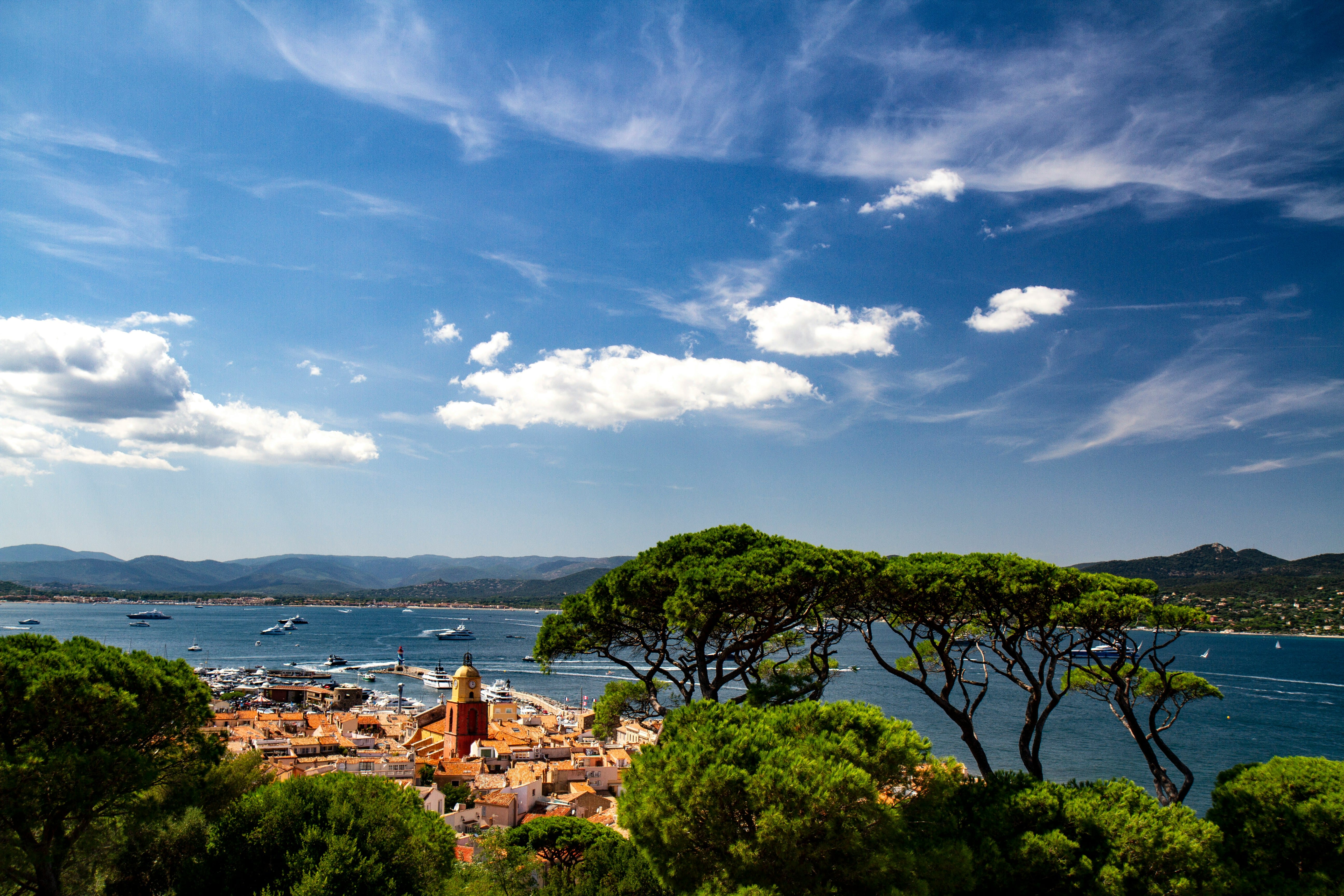 Vue de Saint-Tropez